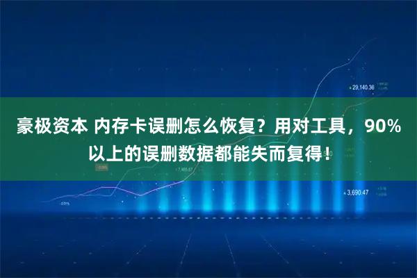 豪极资本 内存卡误删怎么恢复？用对工具，90%以上的误删数据都能失而复得！